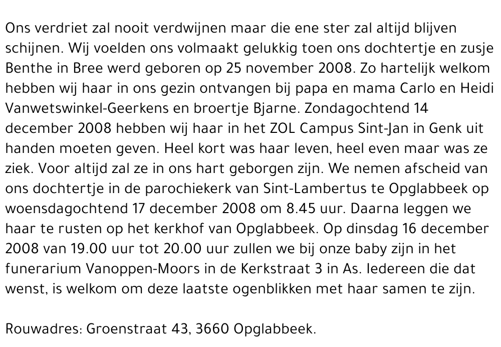 Benthe Vanwetswinkel