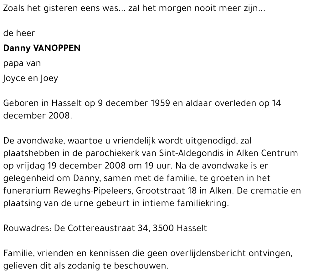 Danny Vanoppen
