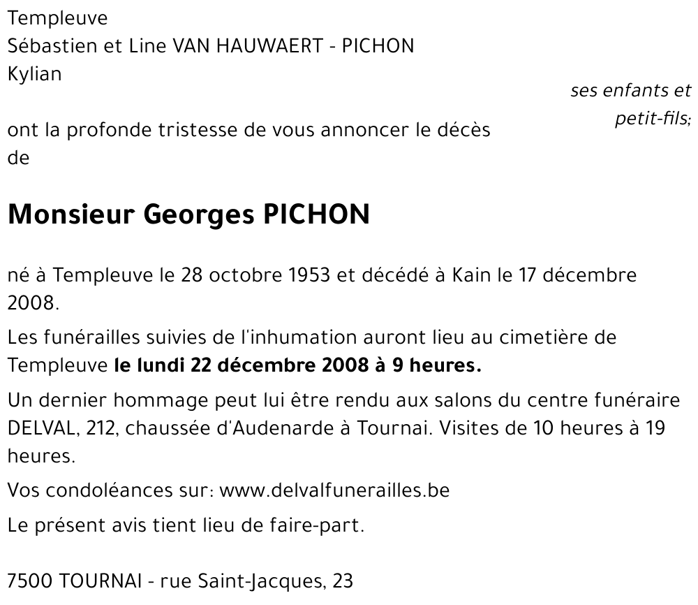 Georges PICHON