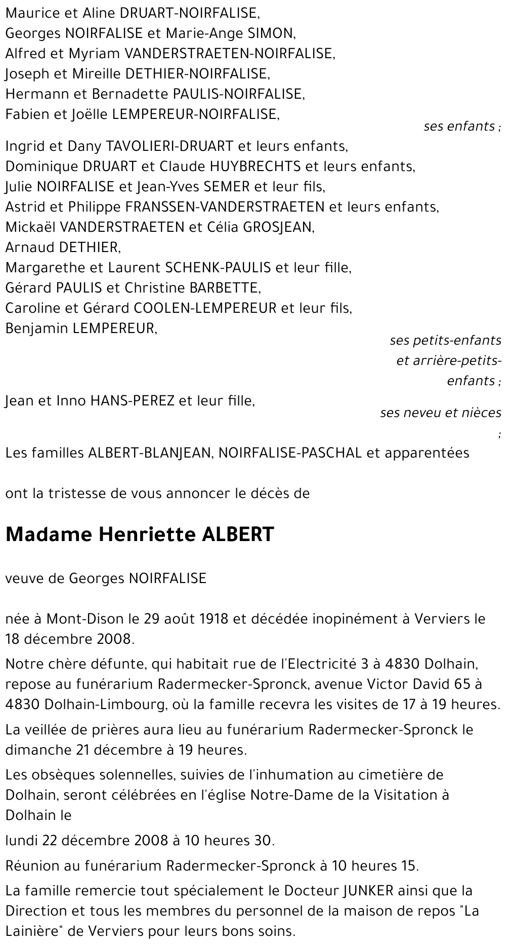 Henriette ALBERT