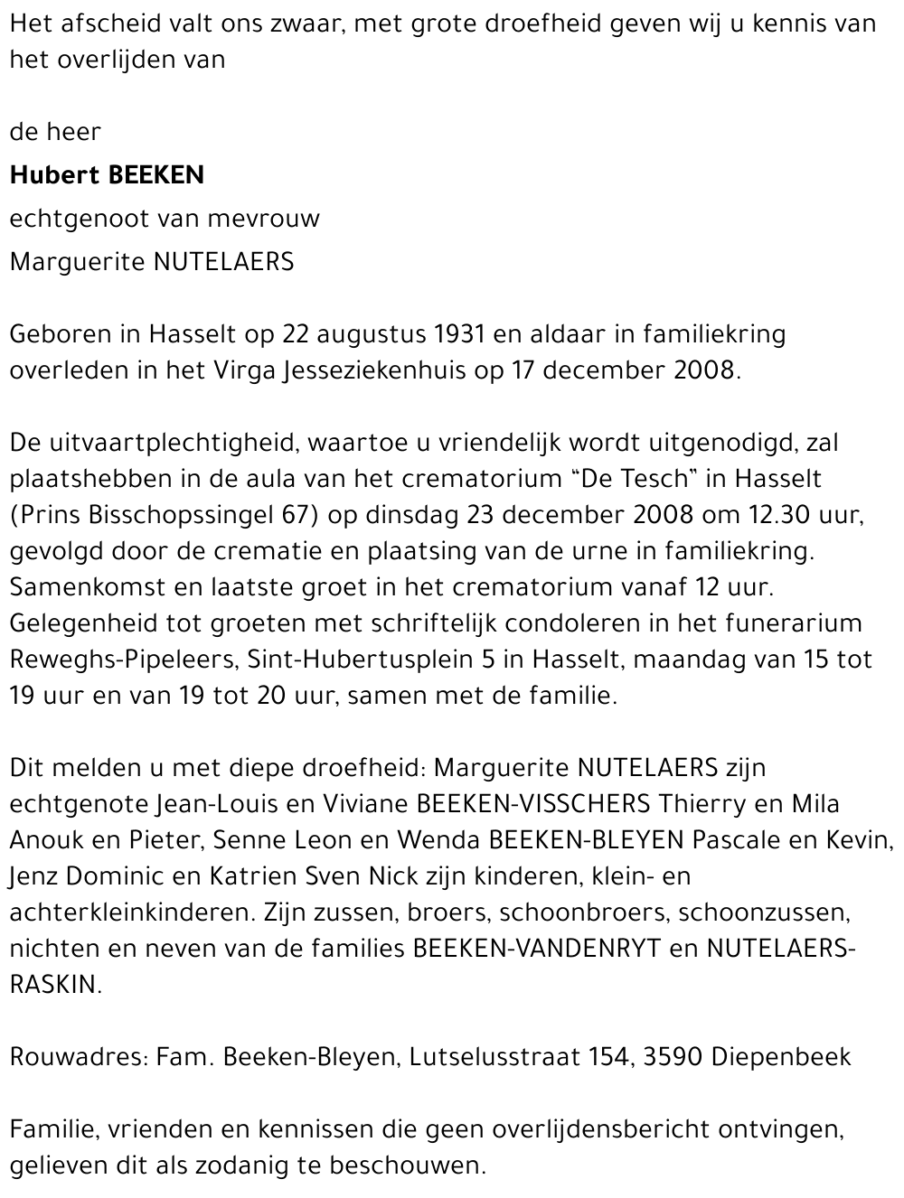 Hubert Beeken
