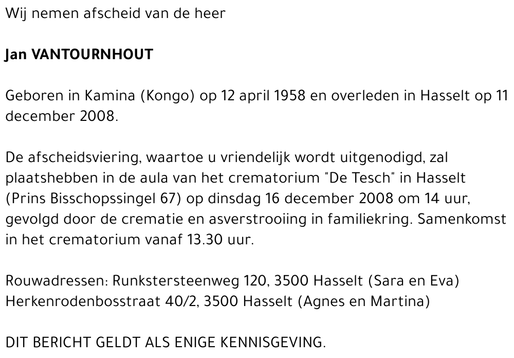 Jan Vantournhout