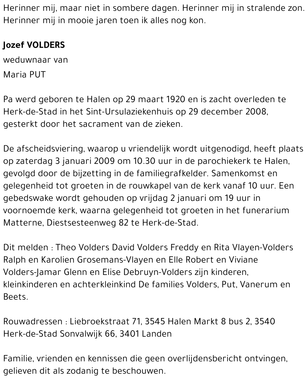 Jozef Volders