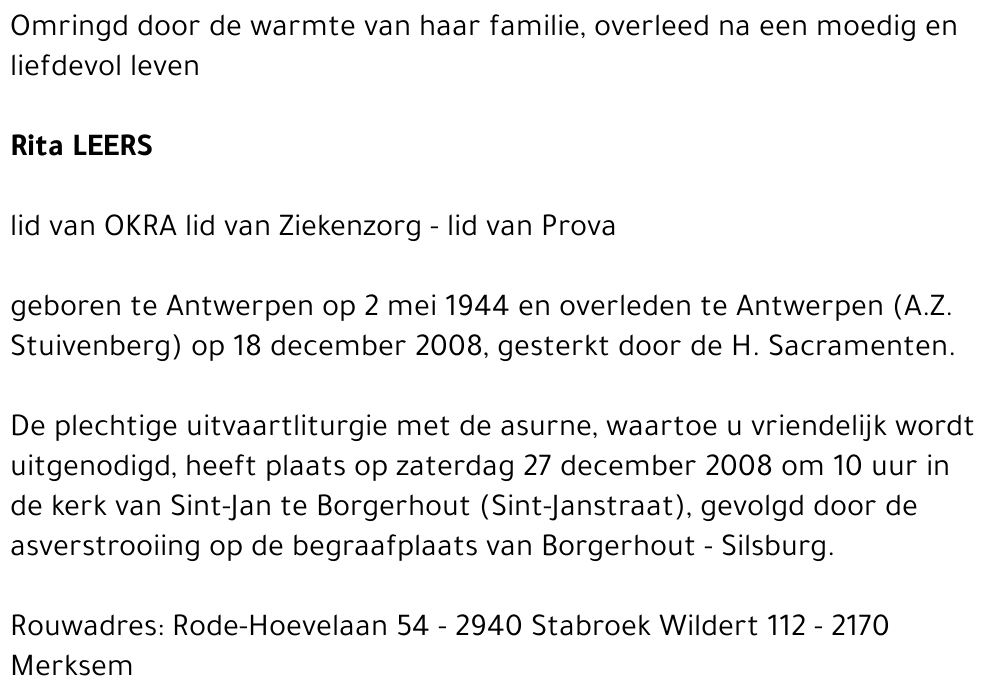 Leers Rita