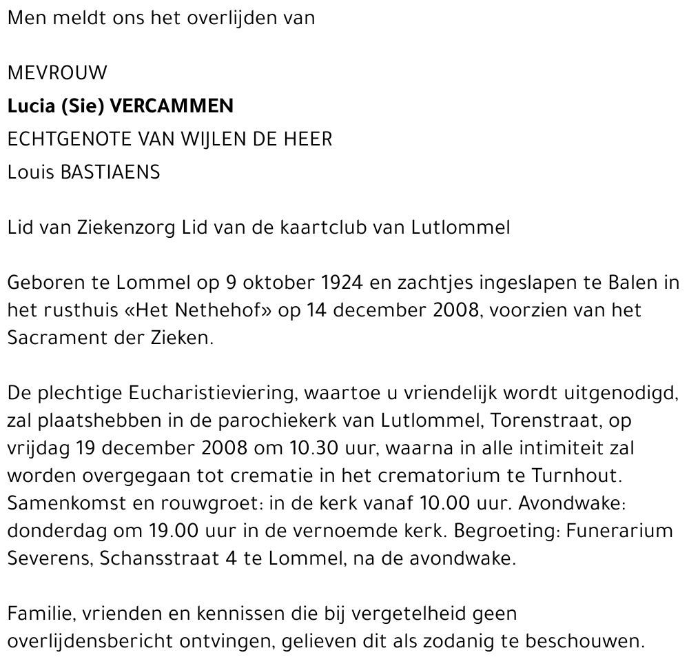 Lucia (Sie) Vercammen