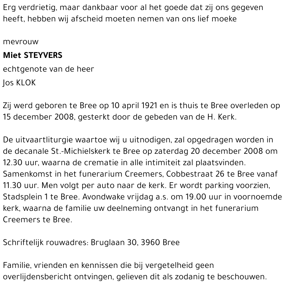 Miet Steyvers
