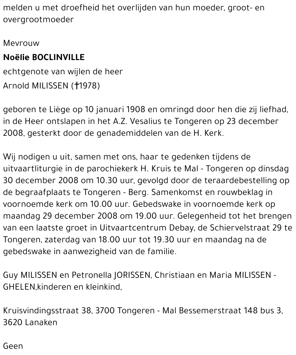 Noëlie Boclinville