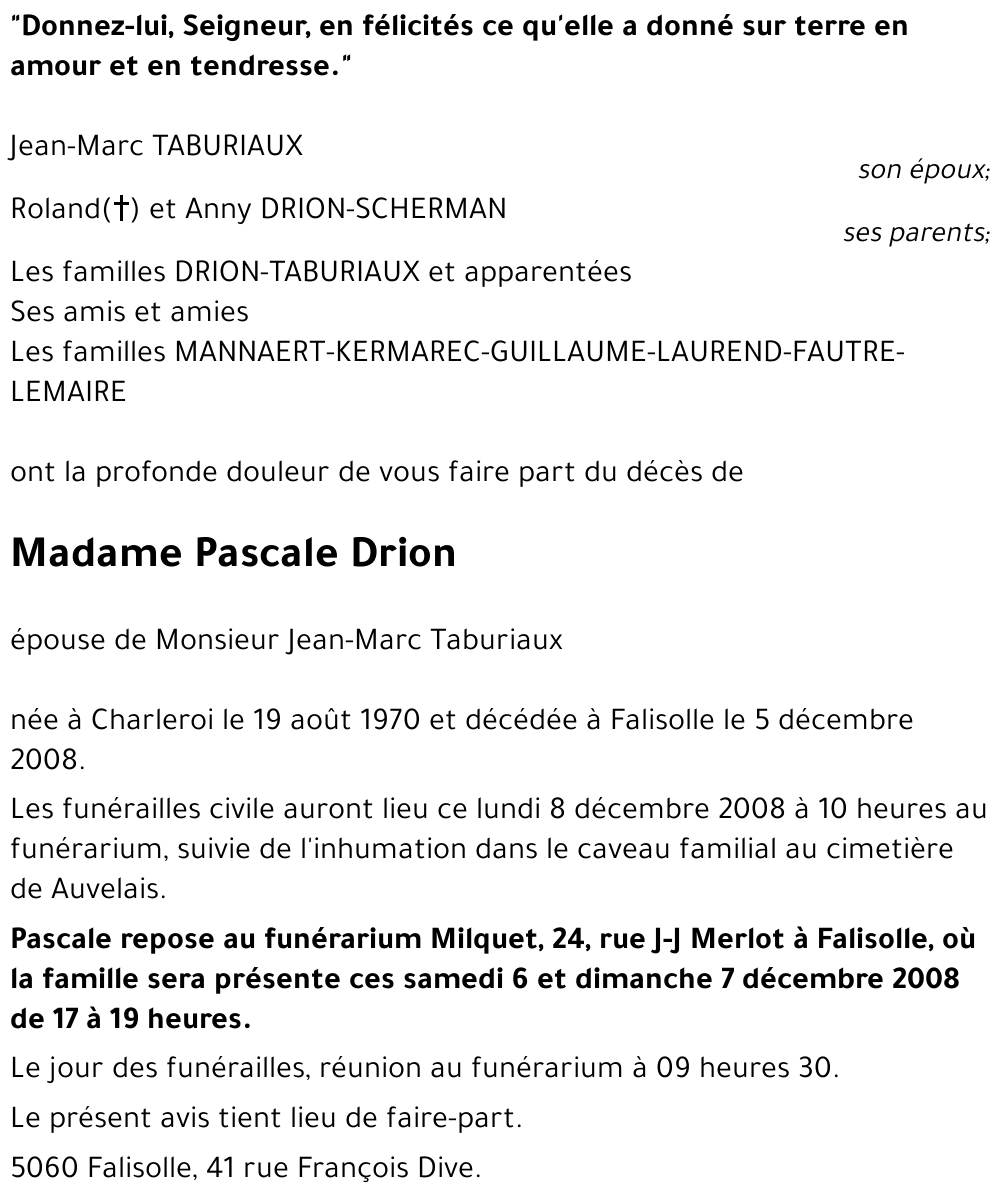 Pascale Drion