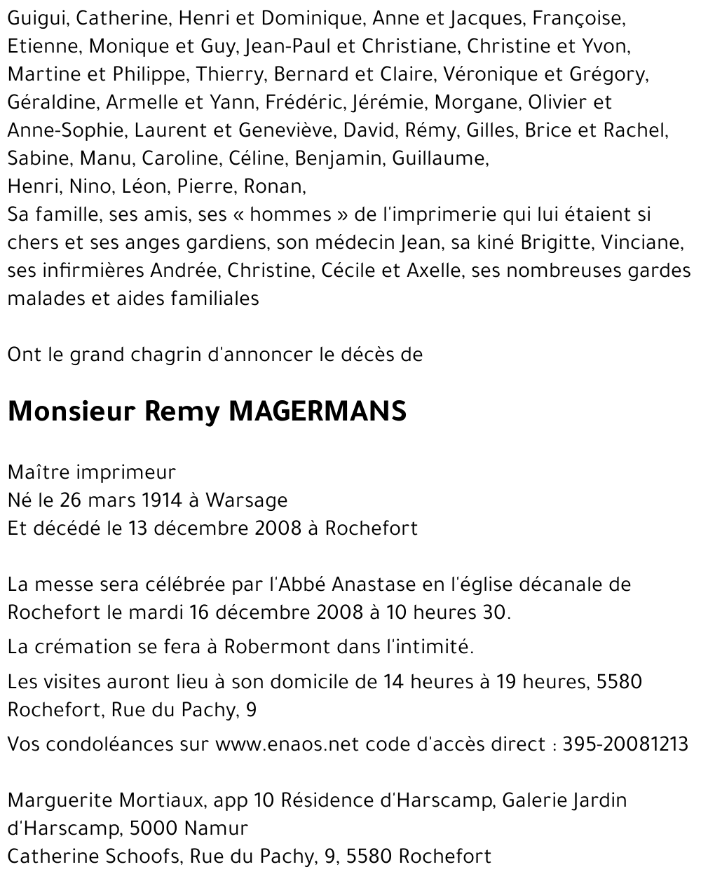 Remy MAGERMANS