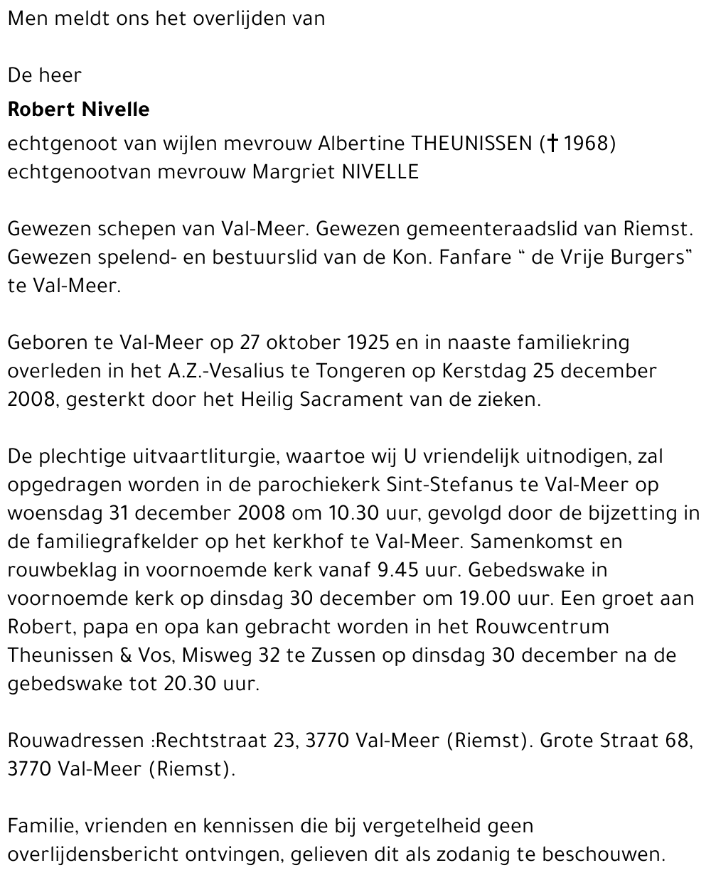 Robert Nivelle