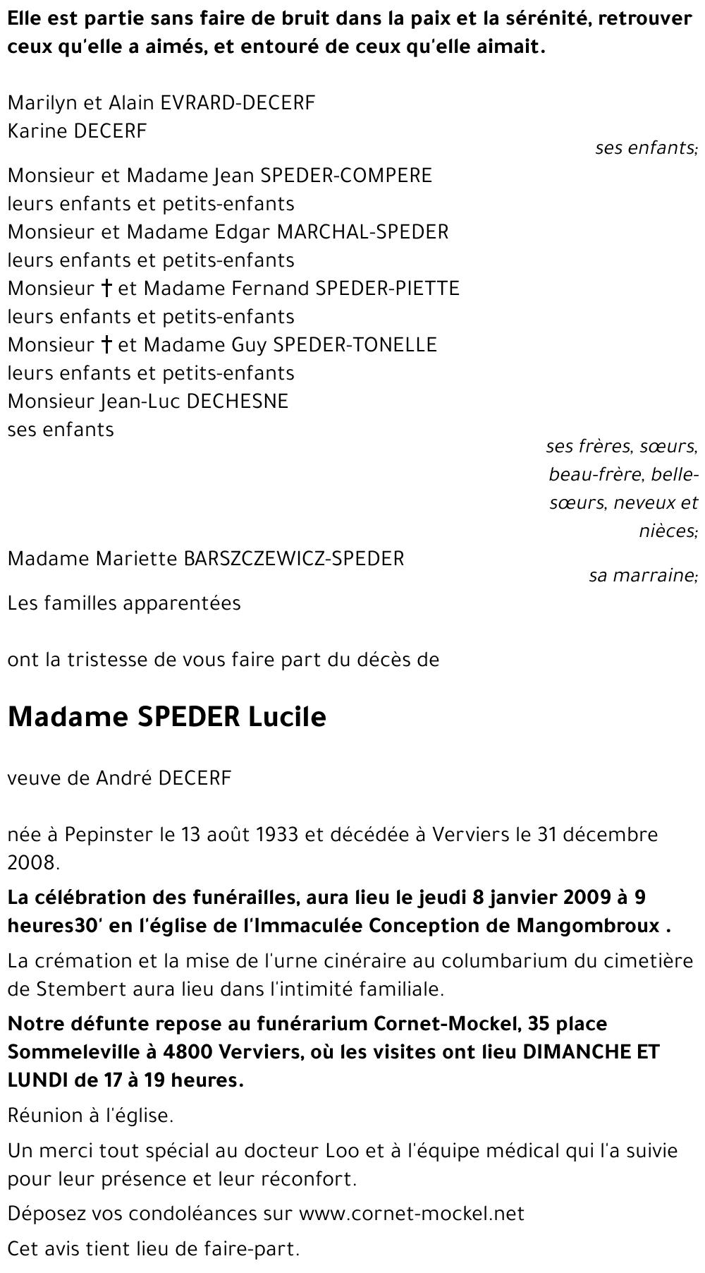 SPEDER Lucile