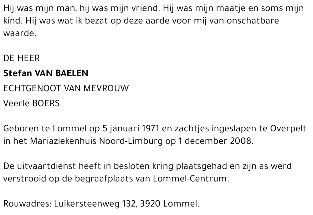 Stefan Van Baelen