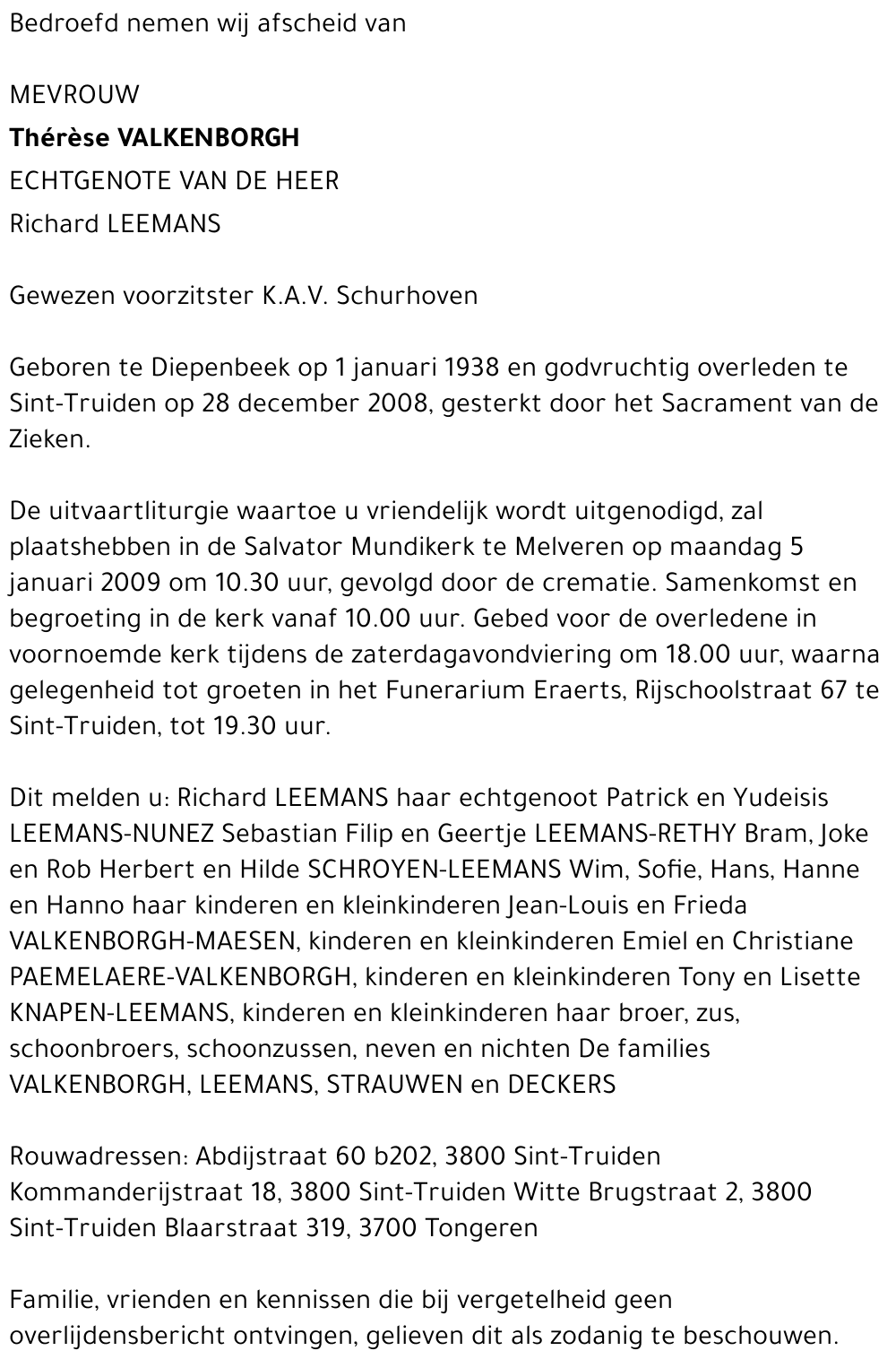 Thérèse Valkenborgh