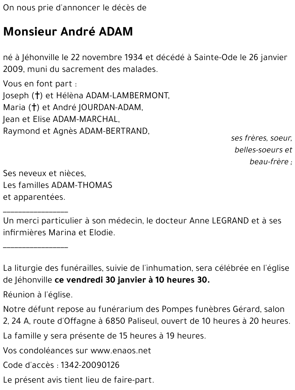 André ADAM
