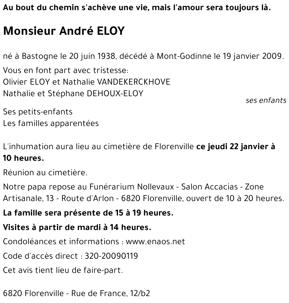André ELOY