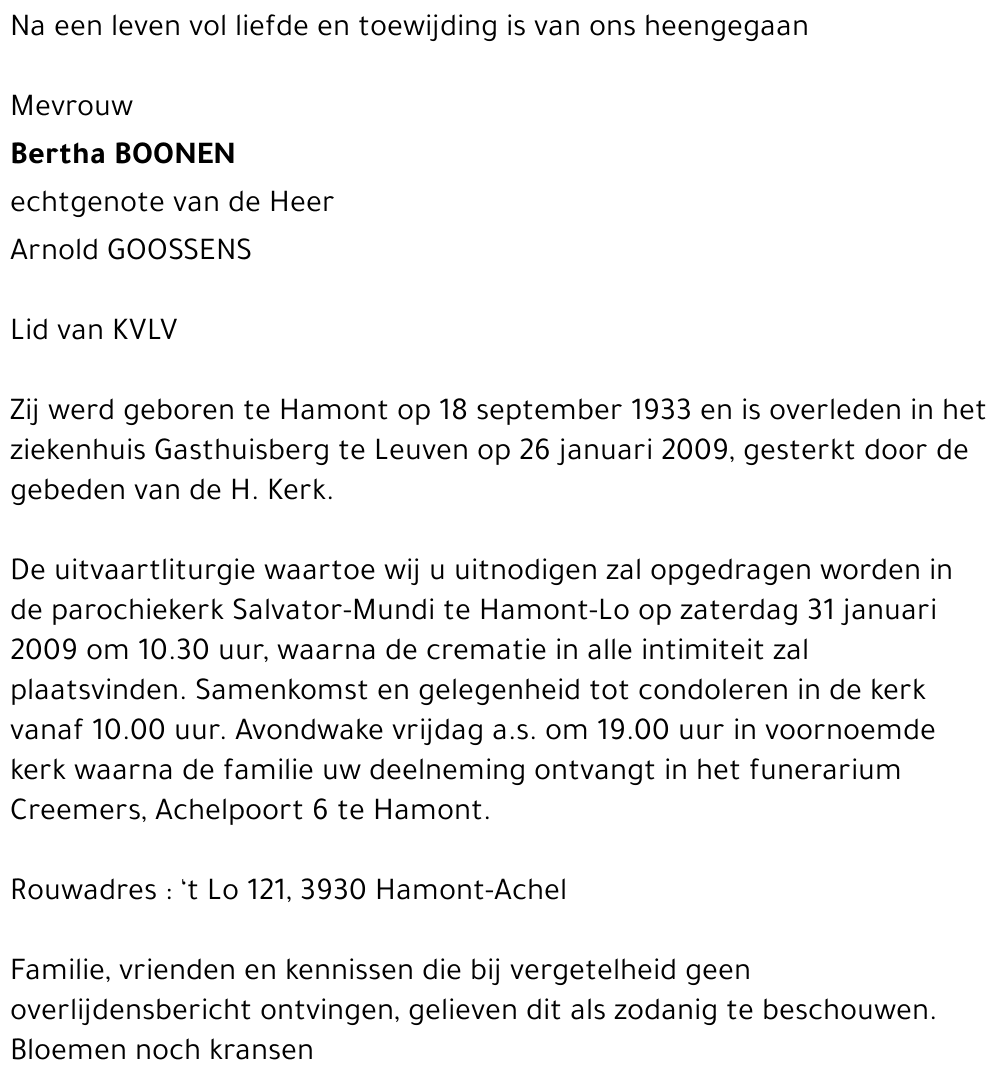 Berta Boonen