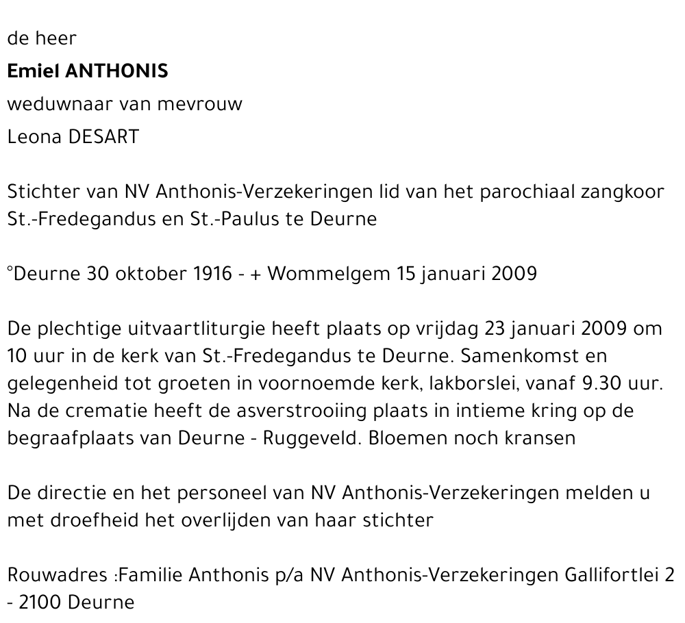 Emiel Anthonis