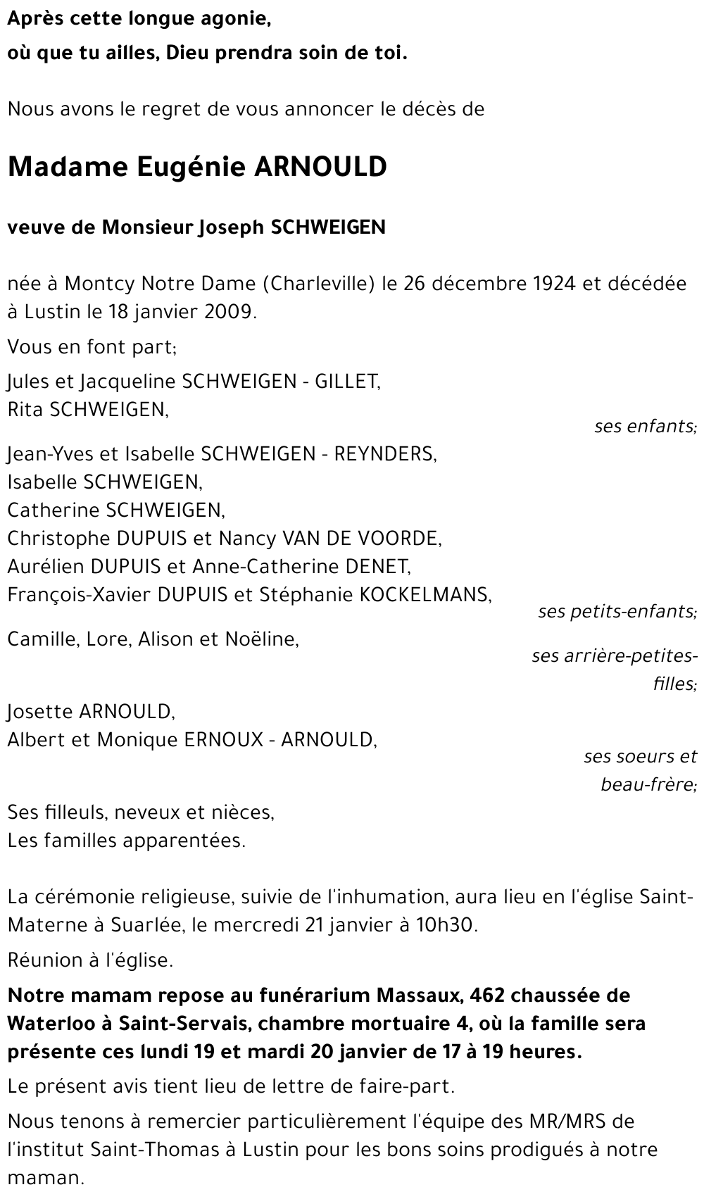 Eugénie ARNOULD