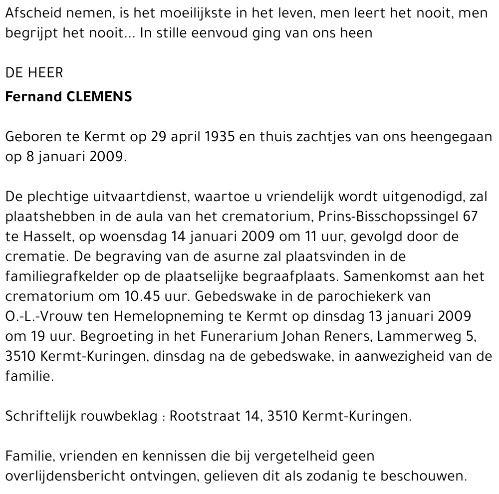 Fernand Clemens