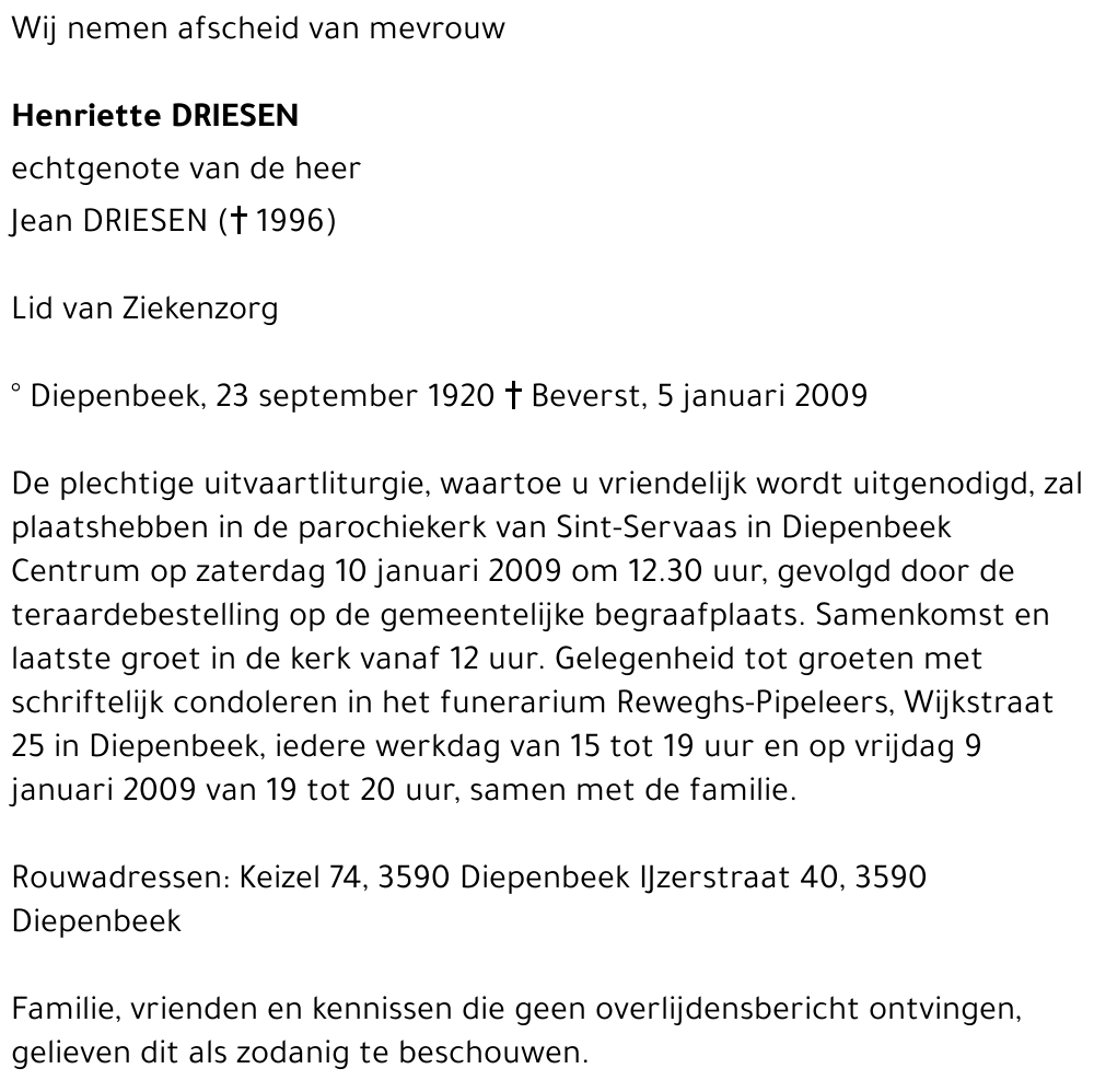 Henriette Driesen