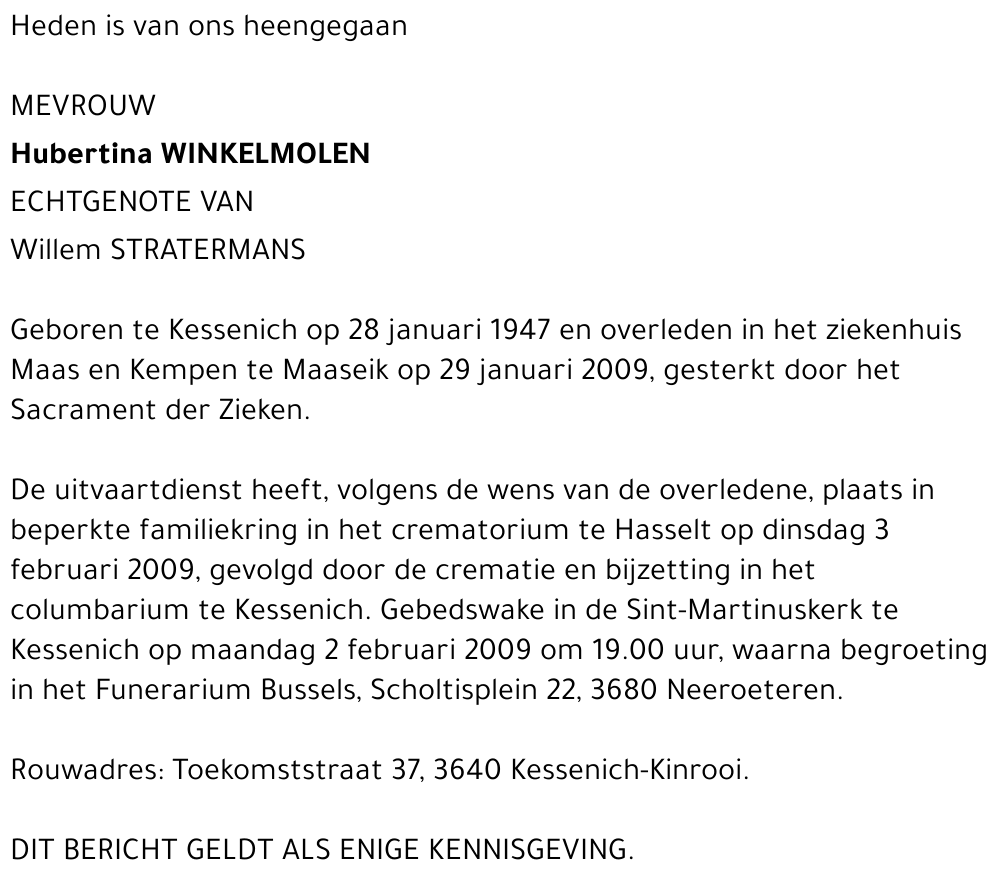 Hubertina Winkelmolen