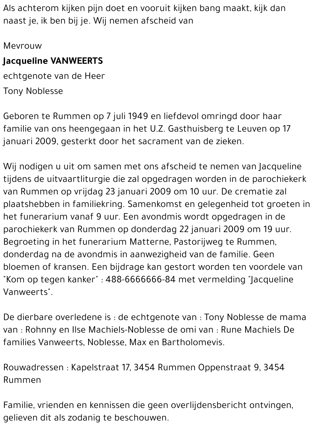 Jacqueline Vanweerts