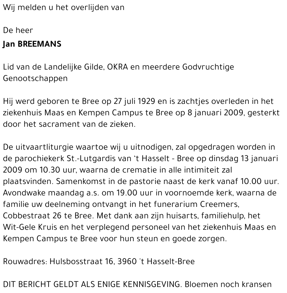 Jan Breemans
