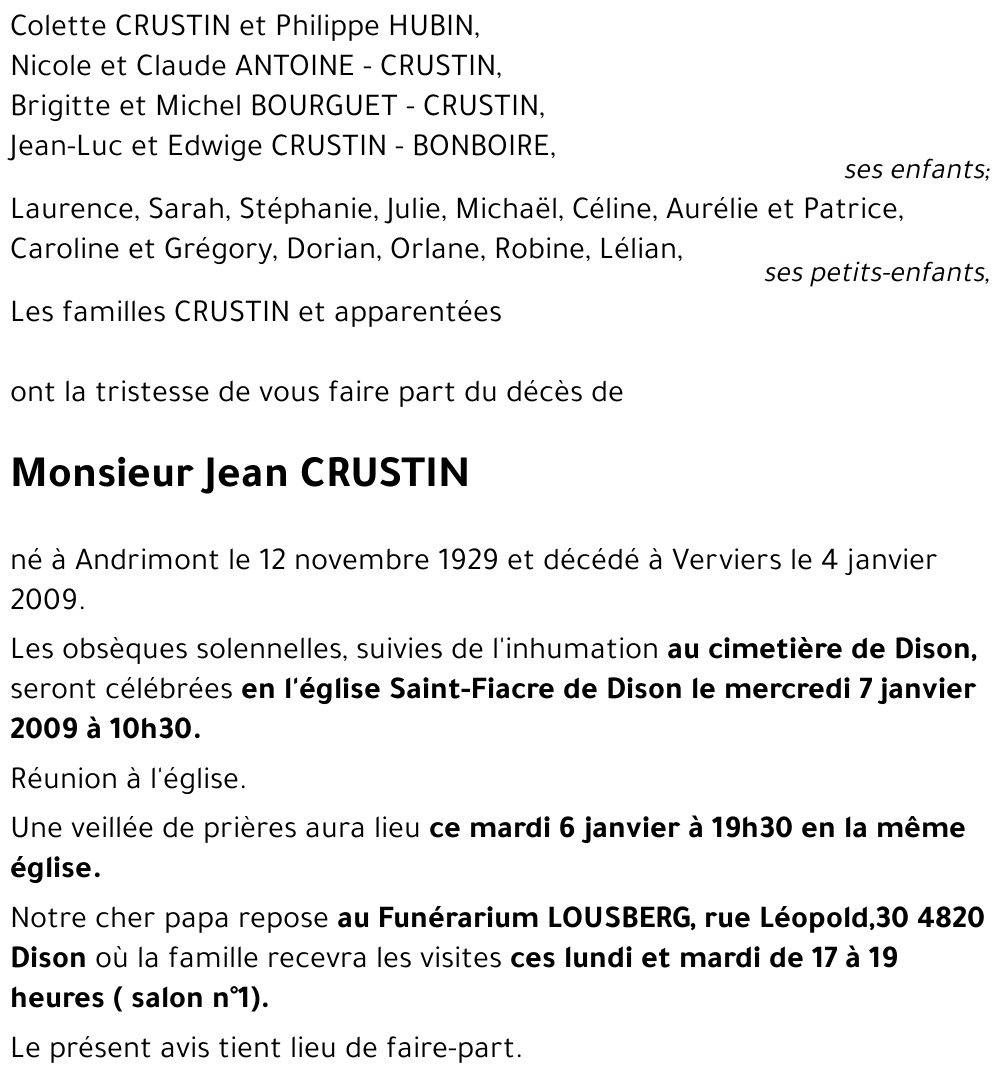 Jean CRUSTIN