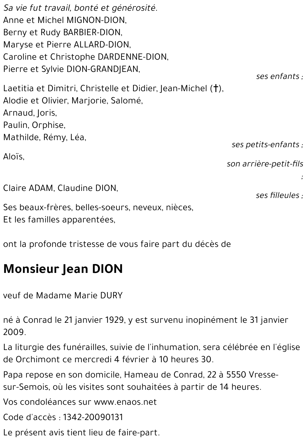 Jean DION