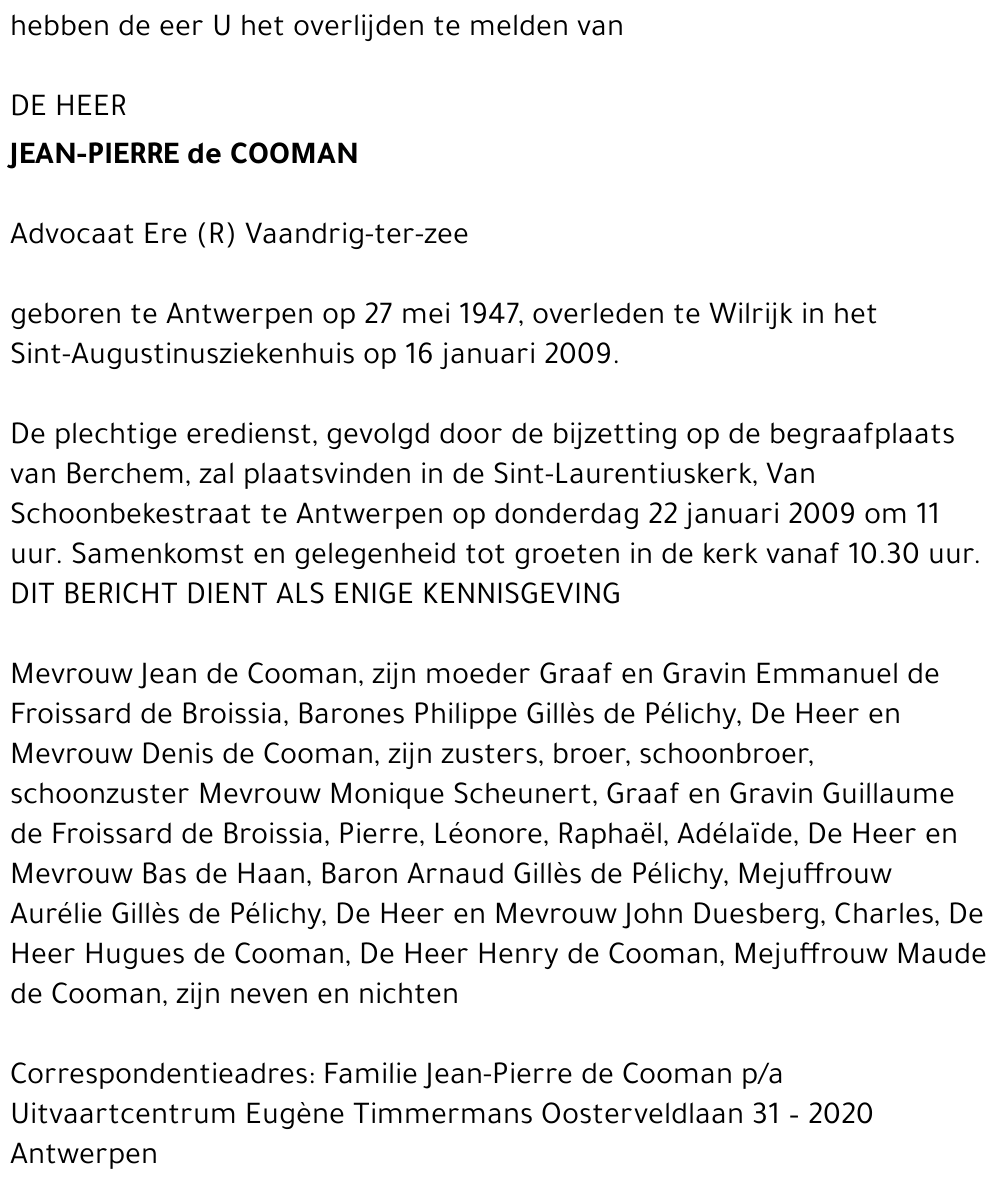 Jean-Pierre de Cooman