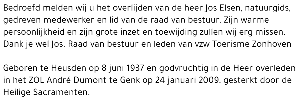Jos Elsen