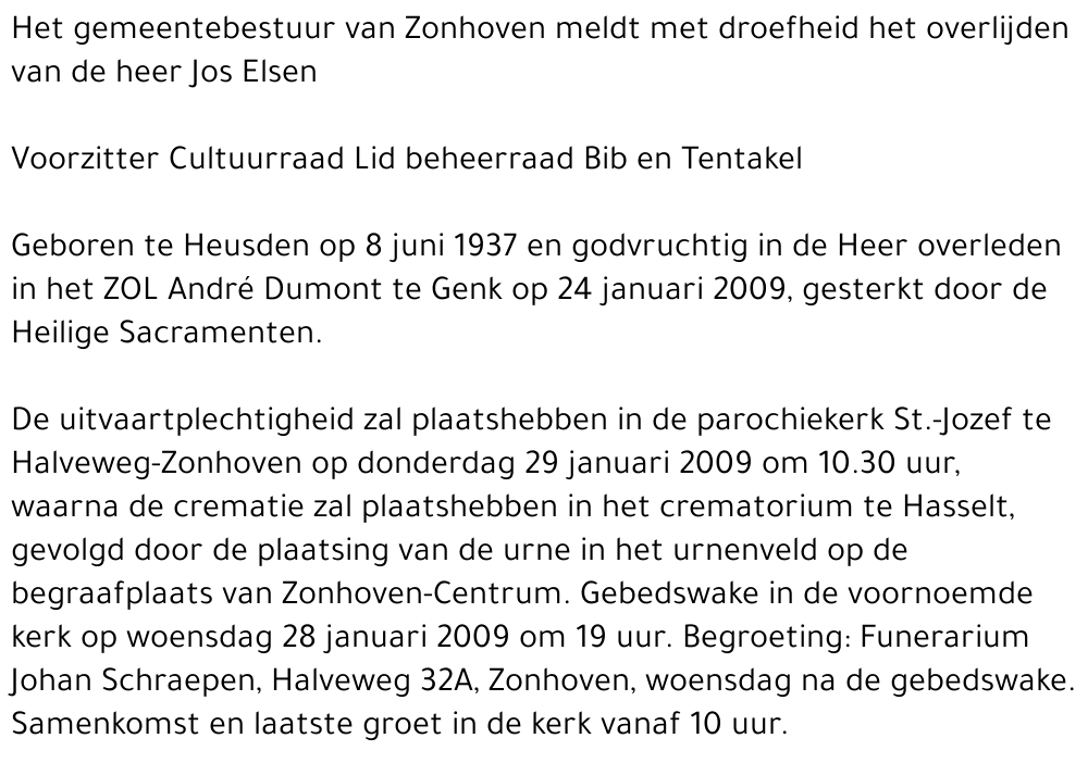 Jos Elsen