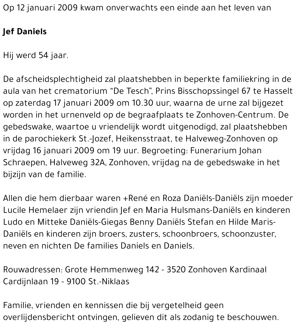 Joseph Daniels