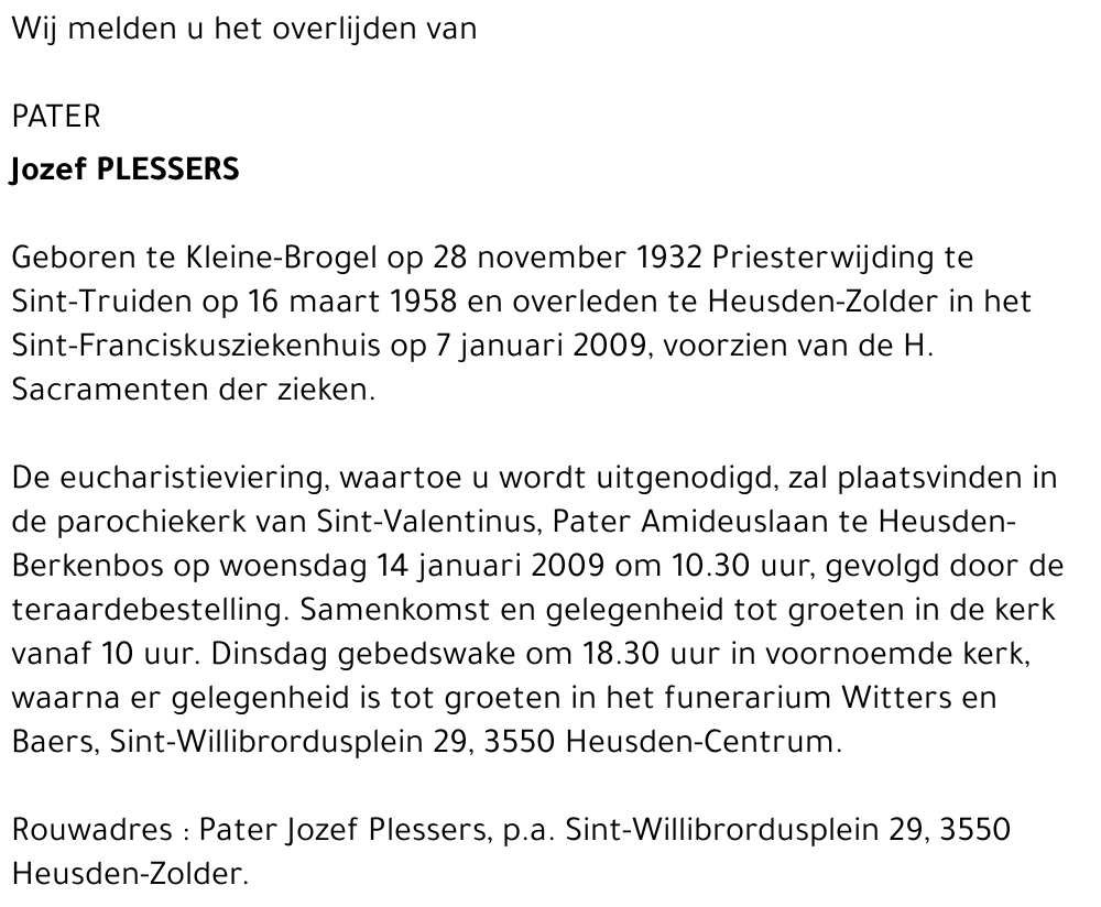 Jozef Plessers