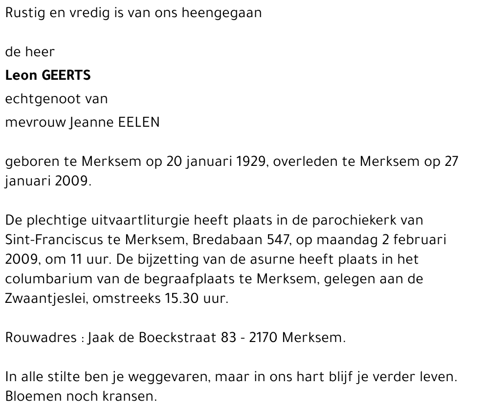 Leon Geerts