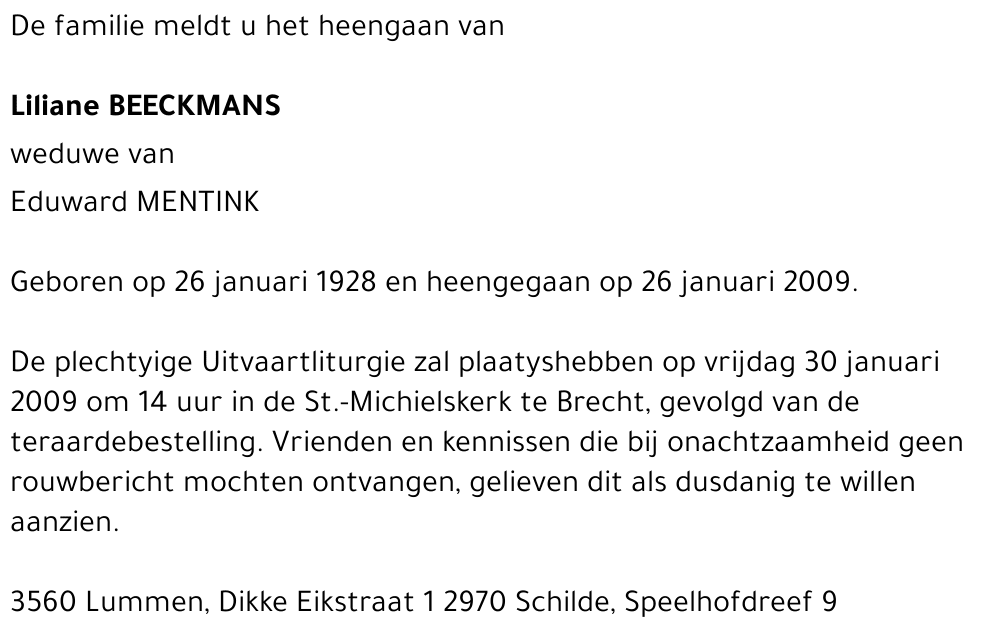 Liliane Beeckmans