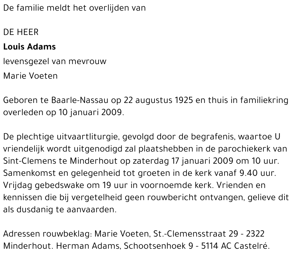 Louis Adams