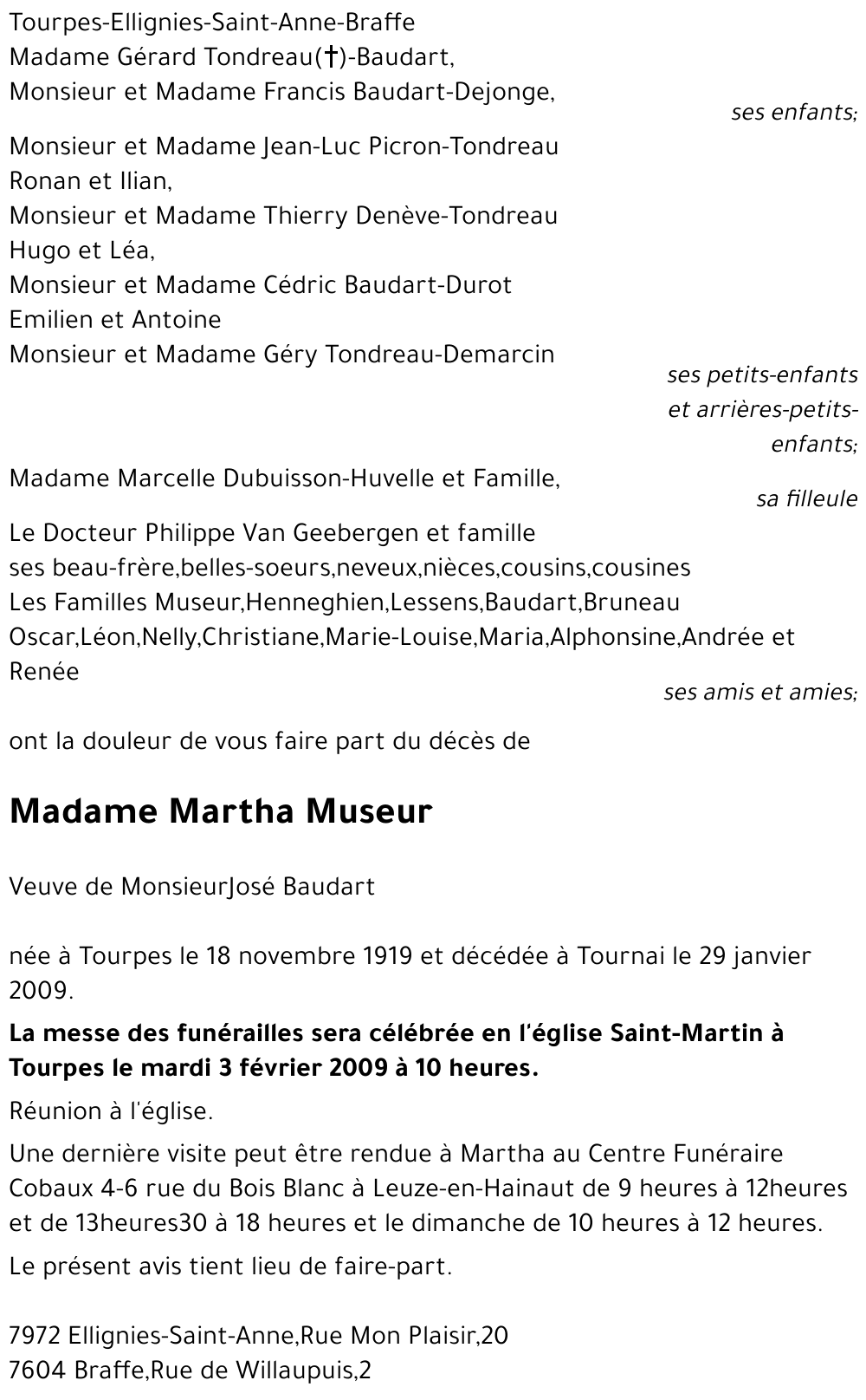 Martha Museur