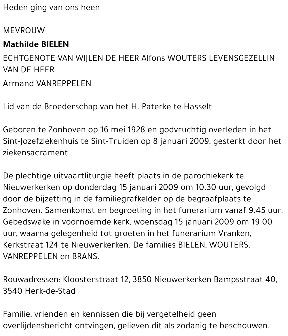 Mathilde Bielen