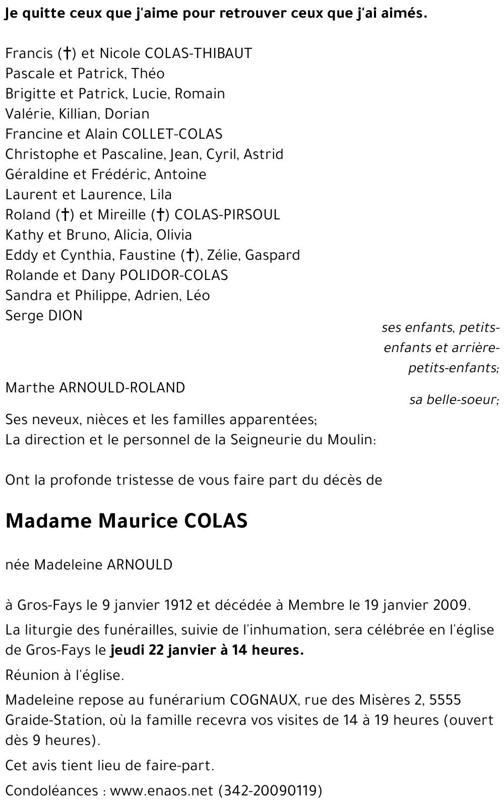 Maurice COLAS