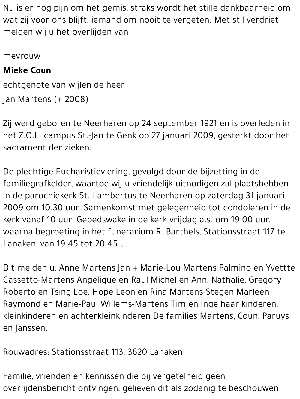 Mieke Coun