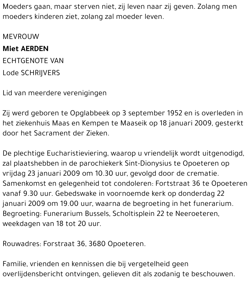 Miet Aerden