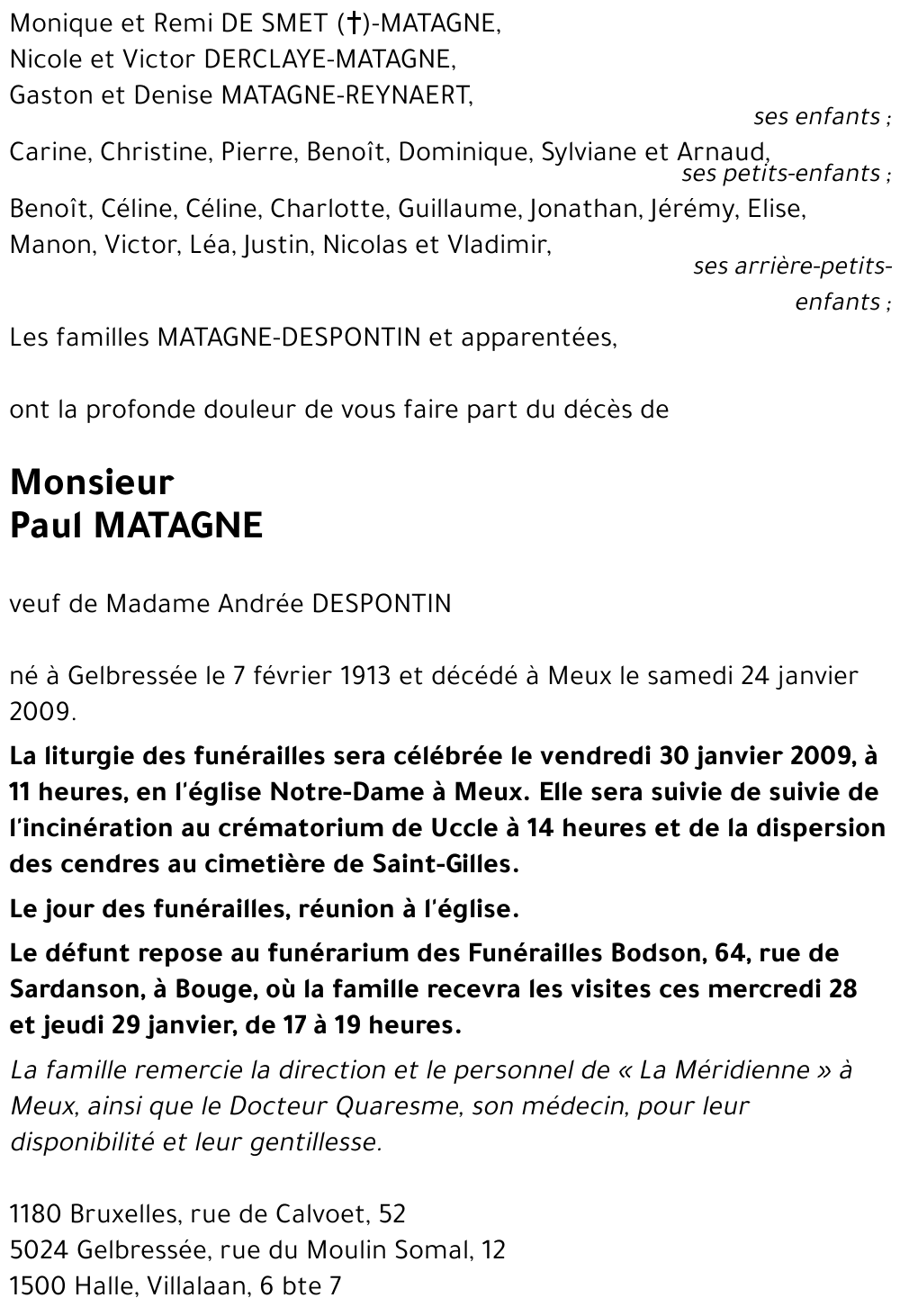 Paul MATAGNE