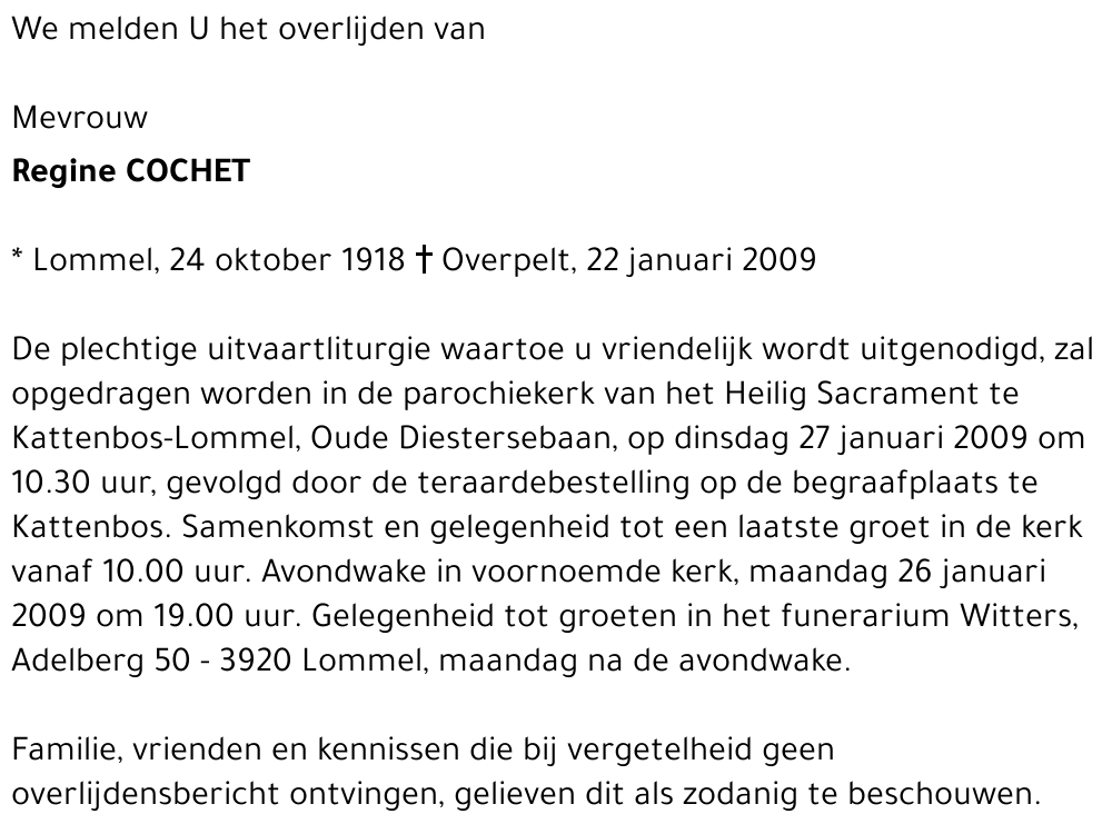 Regine Cochet