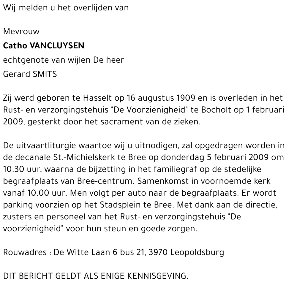 Catho Cancluysen