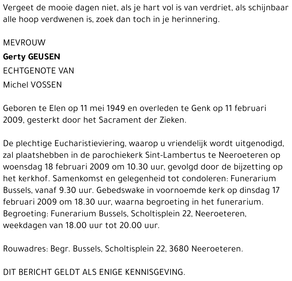 Gerty Geusen