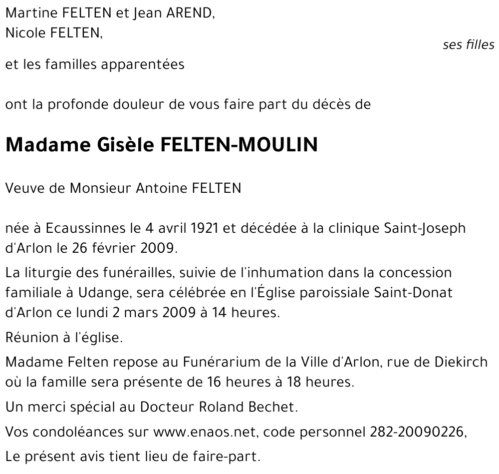 Gisèle MOULIN