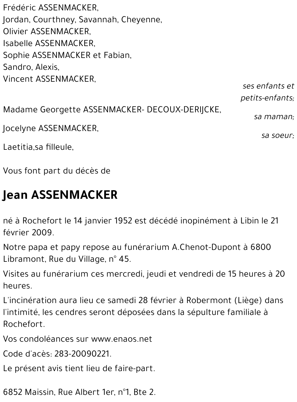 Jean ASSENMACKER