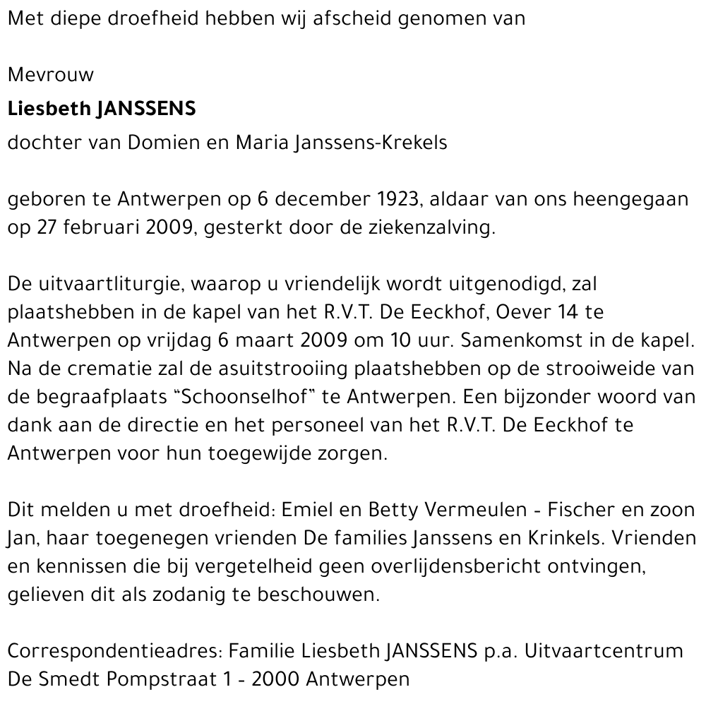Liesbeth Janssens