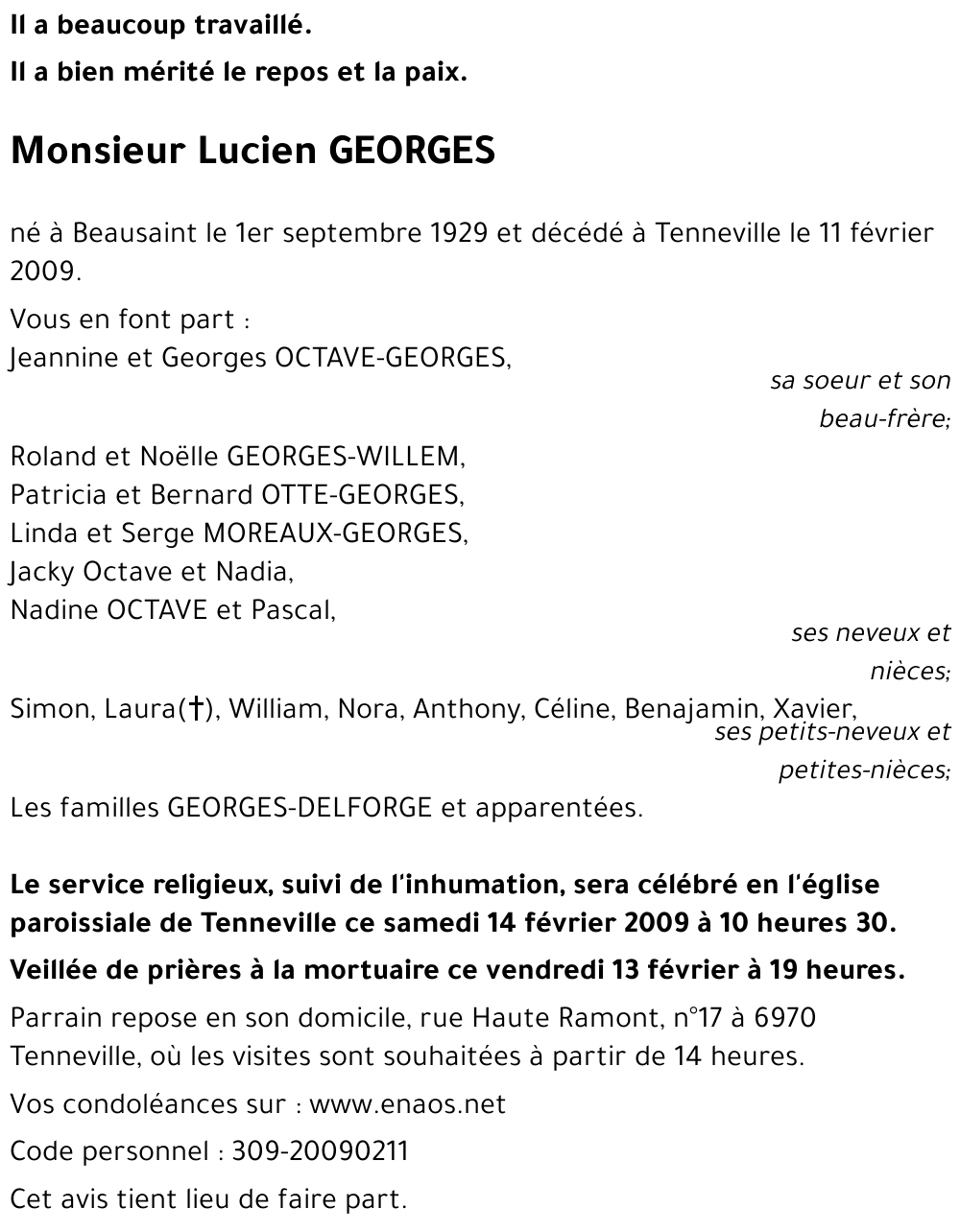 Lucien GEORGES